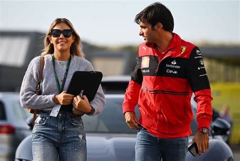 sainz gf|f1 drivers girlfriends and wives.